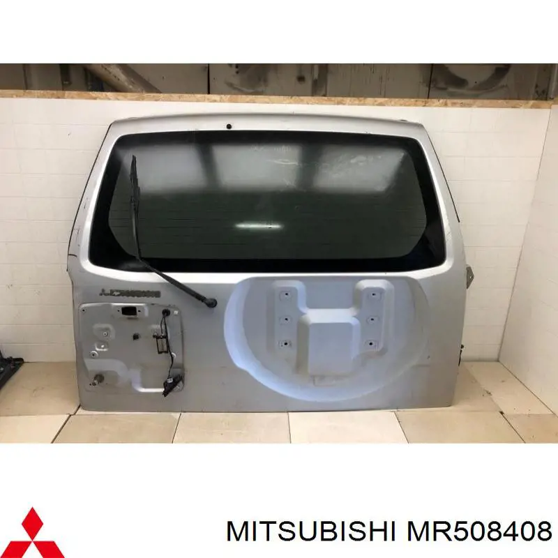 Porta traseira (3ª/5ª porta-malas (tampa de alcapão) Mitsubishi Pajero III 