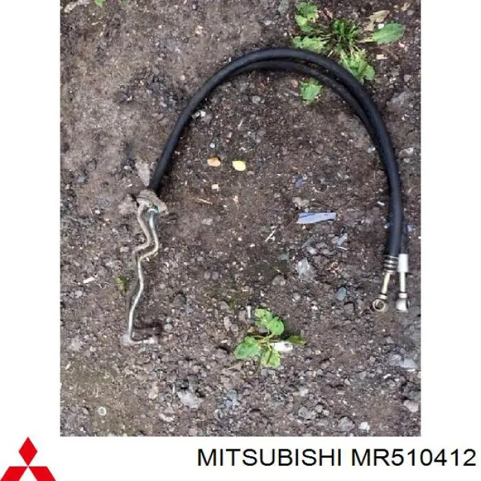 Compre MR510412 Mitsubishi Mangueira da Direção hidrâulica assistida de pressão alta desde a bomba até a régua (do mecanismo)