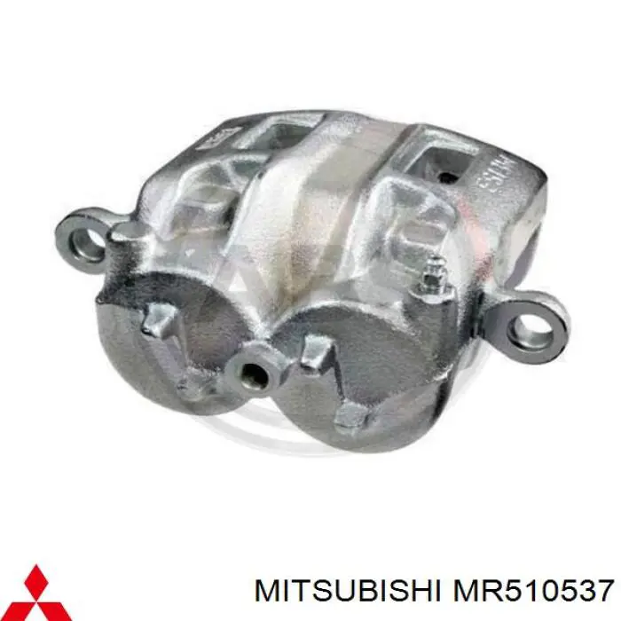 MR510537 Mitsubishi Suporte do freio dianteiro esquerdo