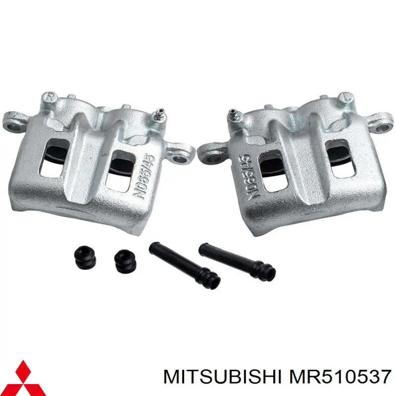Compre MR510537 Mitsubishi Suporte do freio dianteiro esquerdo