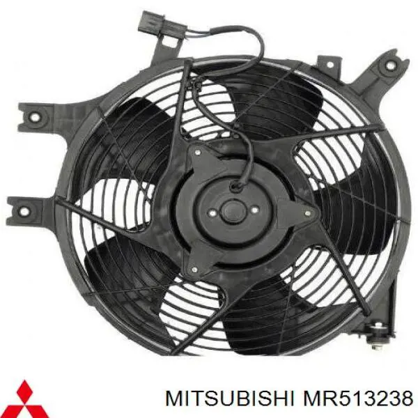 MR513238 Mitsubishi Difusor do radiador de aparelho de ar condicionado