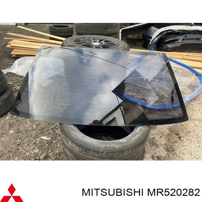 Vidro traseiro para Mitsubishi Lancer IX CSA
