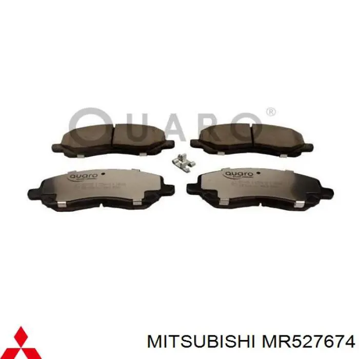 Sapatas do freio dianteiras de disco Mitsubishi MR527674 preço, a partir de 28,06 USD