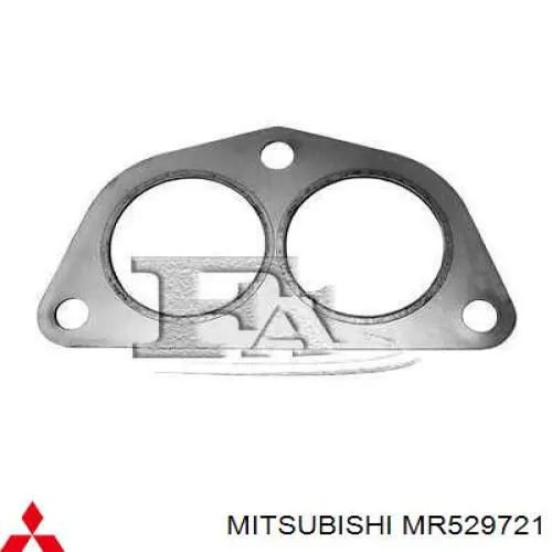 MR529721 Mitsubishi Vedante de tubo de admissão do silenciador