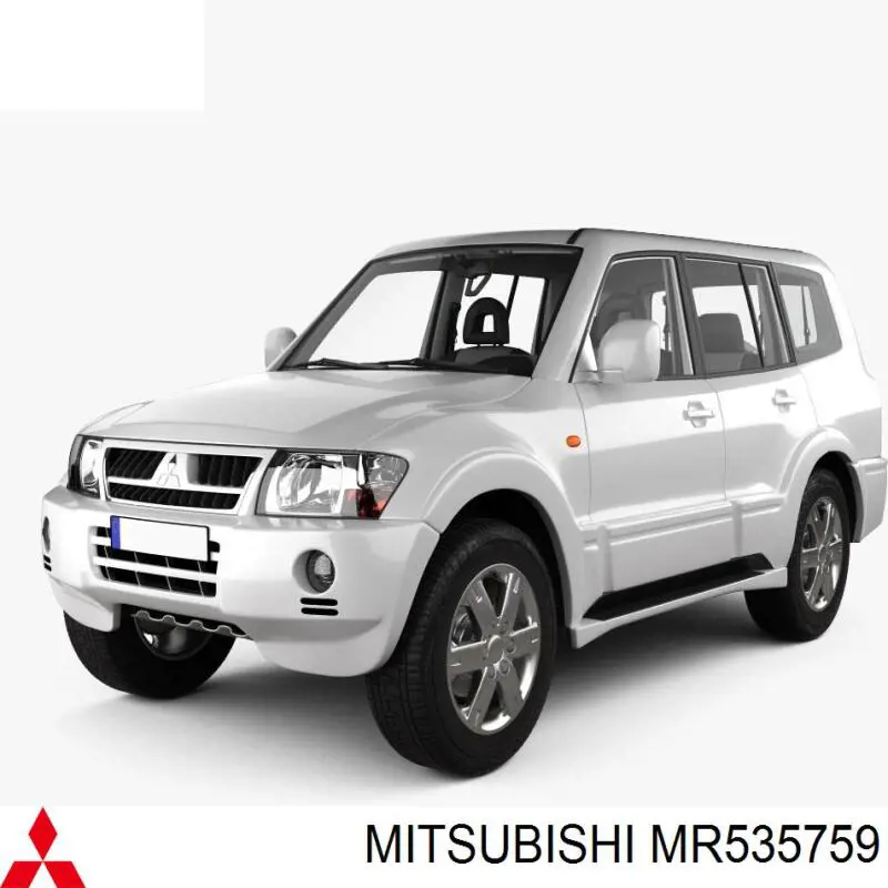 MR535759 Mitsubishi Pára-lama dianteiro esquerdo