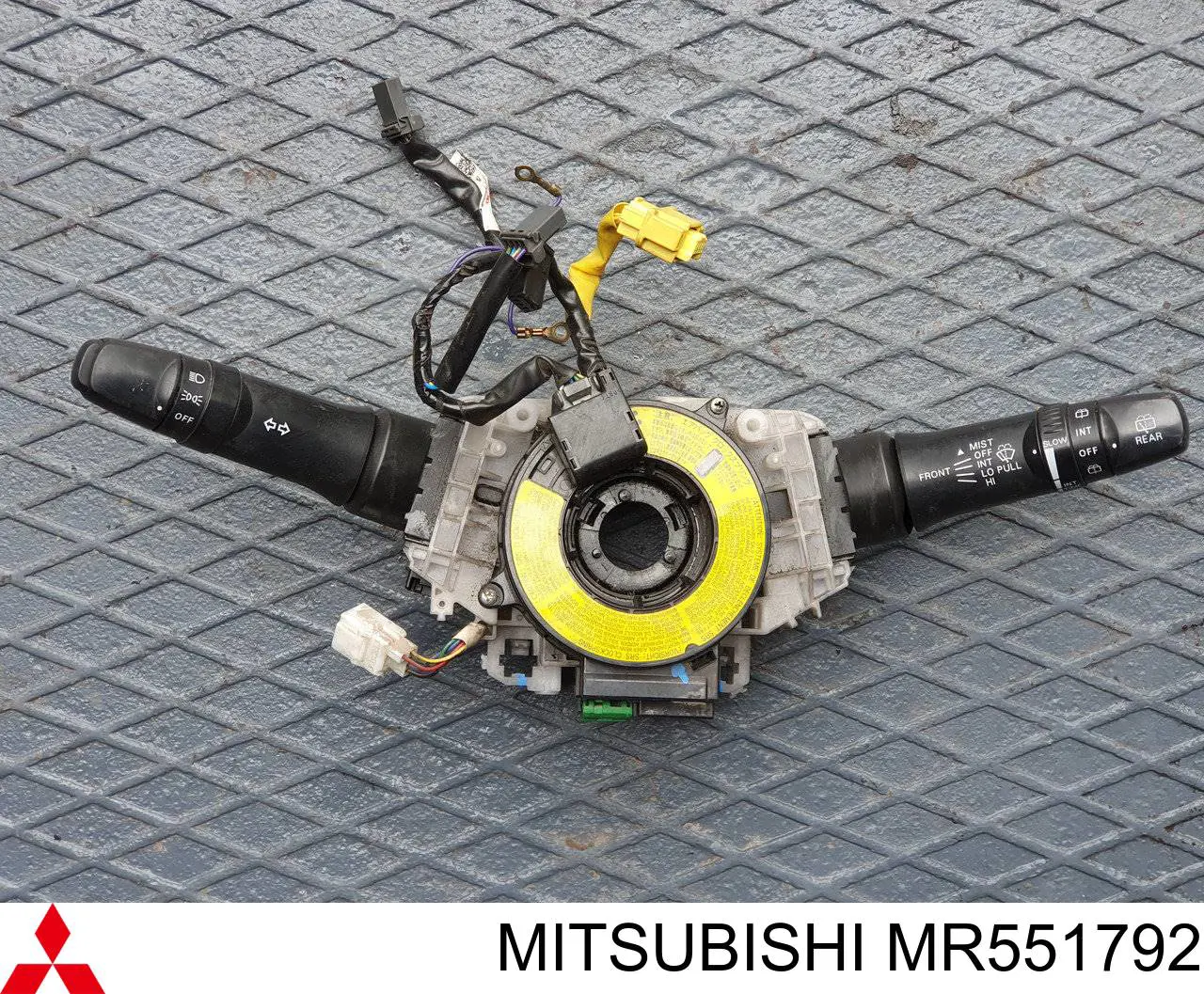 Sensor do ângulo de viragem do volante de direção Mitsubishi MR551792 preço, a partir de 68,10 USD