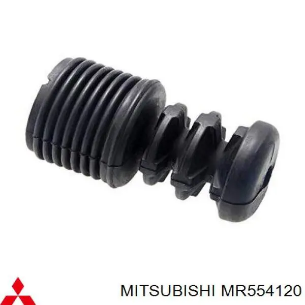 MR554120 Mitsubishi Pára-choque (grade de proteção) de amortecedor dianteiro