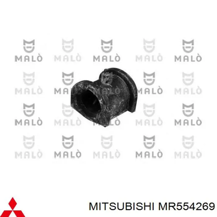 Compre MR554269 Mitsubishi Bucha de estabilizador dianteiro
