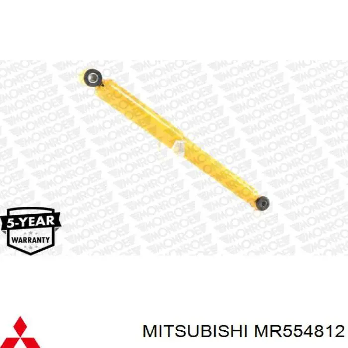 MR554812 Mitsubishi Amortecedor traseiro