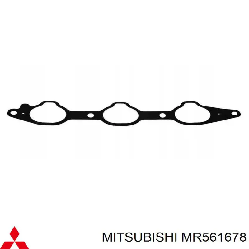 MR561678 Mitsubishi Vedante inferior de tubo coletor de admissão