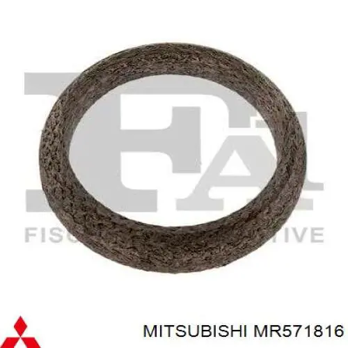 MR571816 Mitsubishi Anel de tubo de admissão do silenciador