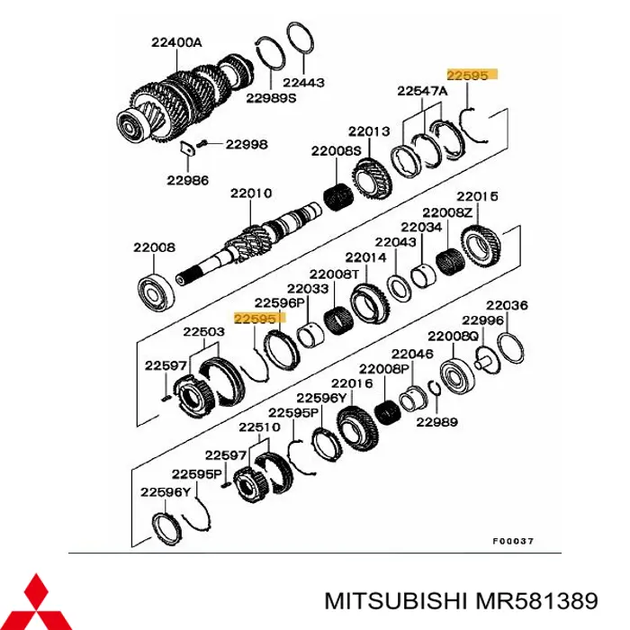 MD744602 Mitsubishi 