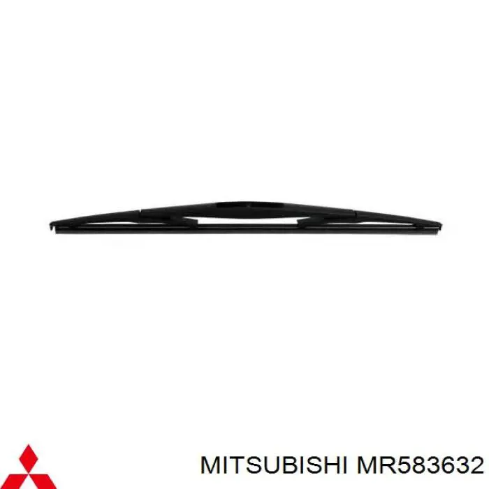 Limpa-pára-brisas de vidro traseiro Mitsubishi MR583632 preço, a partir de 10,64 USD