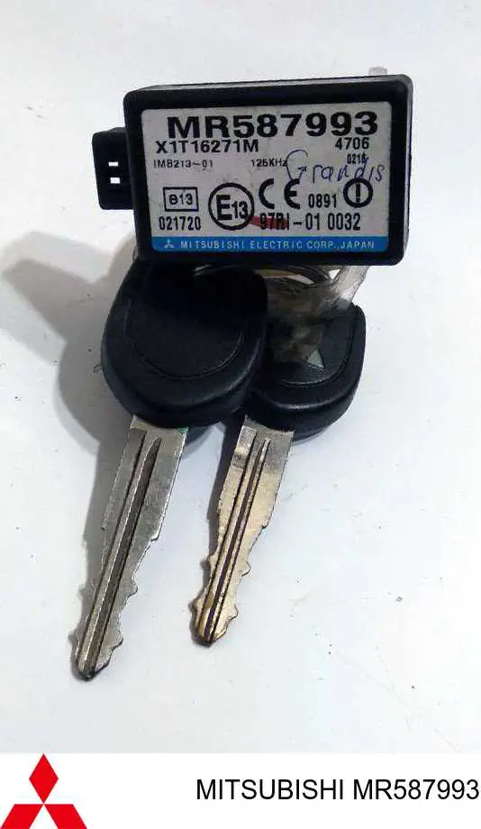 MR587993 Mitsubishi Módulo de direção (Centralina eletrônica) de imobilizador