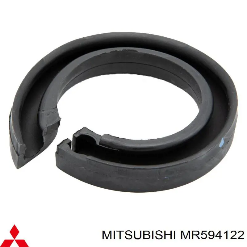 Compre MR594122 Mitsubishi Espaçador (anel de borracha) da mola traseira inferior