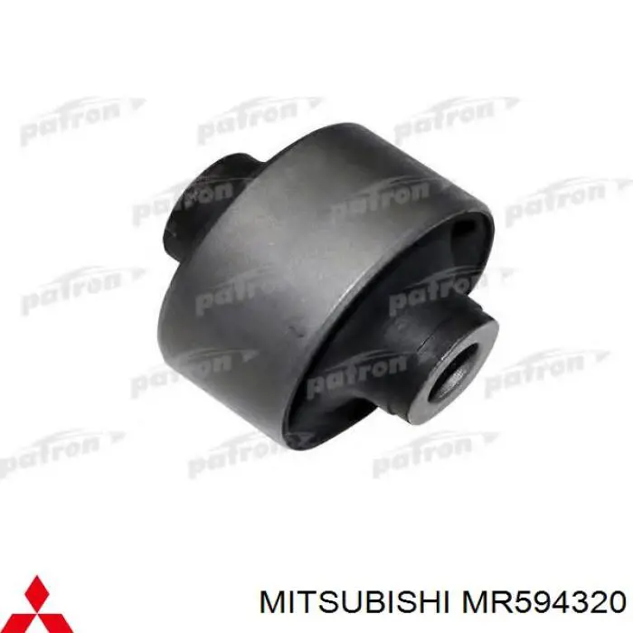 MR594320 Mitsubishi Bloco silencioso dianteiro do braço oscilante inferior