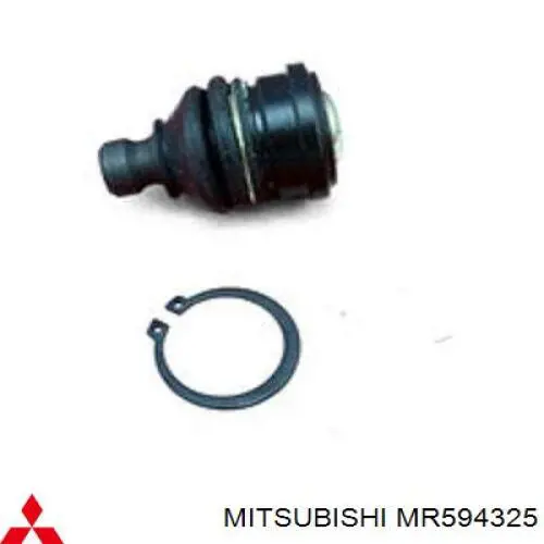 Compre MR594325 Mitsubishi Braço oscilante inferior esquerdo de suspensão dianteira
