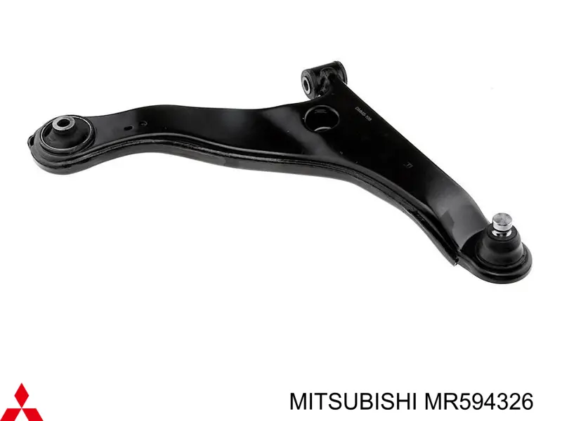 Compre MR594326 Mitsubishi Braço oscilante inferior direito de suspensão dianteira
