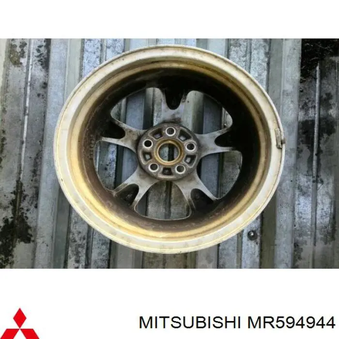 Discos de roda de aleação ligeira (de aleação ligeira, de titânio) Mitsubishi MR594944 preço, a partir de 96,46 USD
