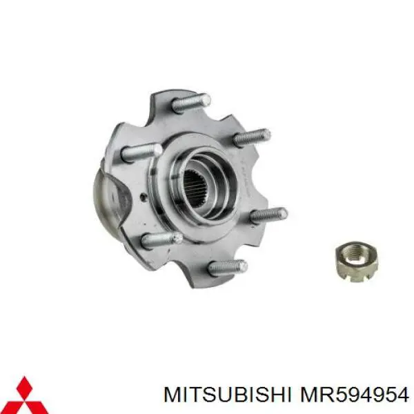 Cubo dianteiro Mitsubishi MR594954 preço, a partir de 207,49 USD