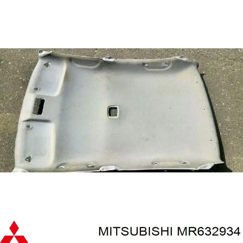 Revestimento do teto para Mitsubishi Lancer IX CSA