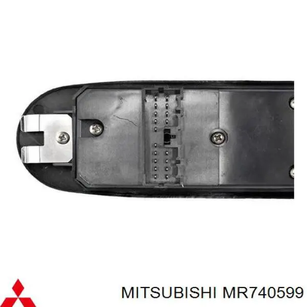 Unidade de botões dianteira esquerda de controlo de elevador de vidro Mitsubishi MR740599 preço, a partir de 31,36 USD