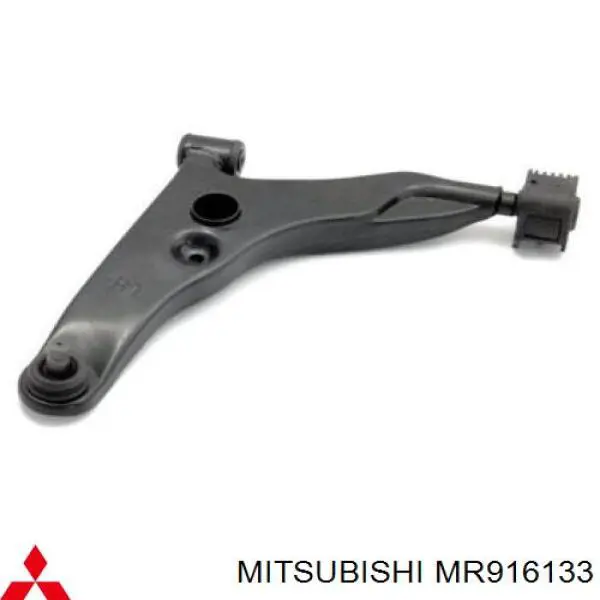 Compre MR916133 Mitsubishi Braço oscilante inferior esquerdo de suspensão dianteira
