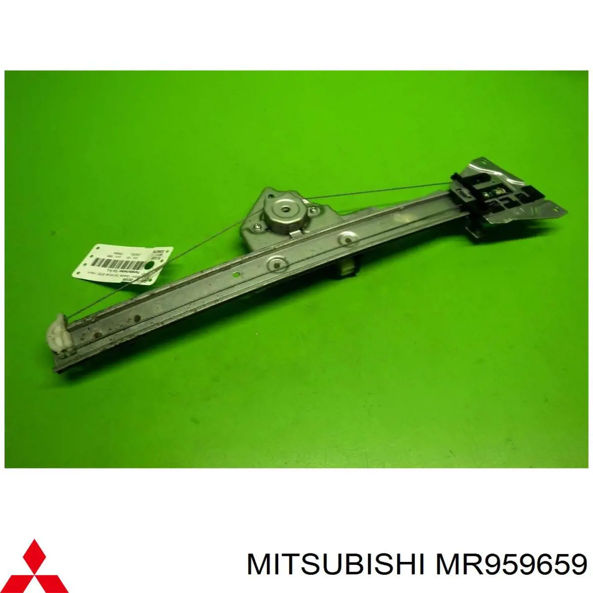 MR959659 Mitsubishi Mecanismo de acionamento de vidro da porta traseira esquerda