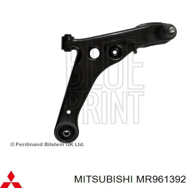 Compre MR961392 Mitsubishi Braço oscilante inferior direito de suspensão dianteira