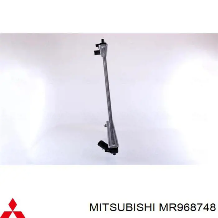 Radiador de esfriamento de motor Mitsubishi MR968748 preço, a partir de 155,87 USD