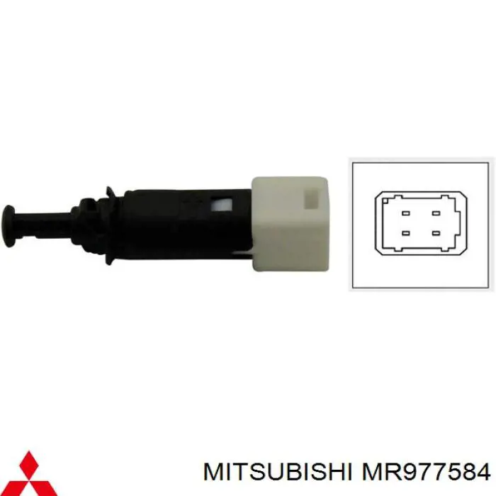 Compre MR977584 Mitsubishi Sensor de ativação do sinal de parada