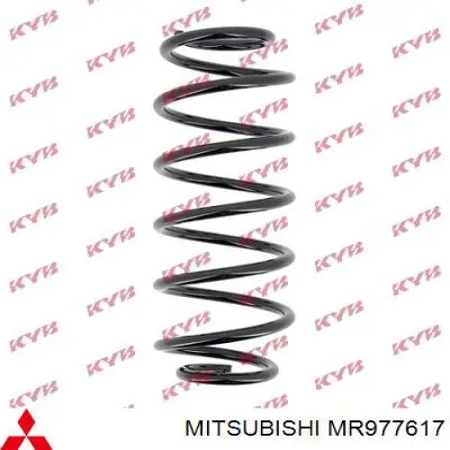 Compre MR977617 Mitsubishi Mola traseira