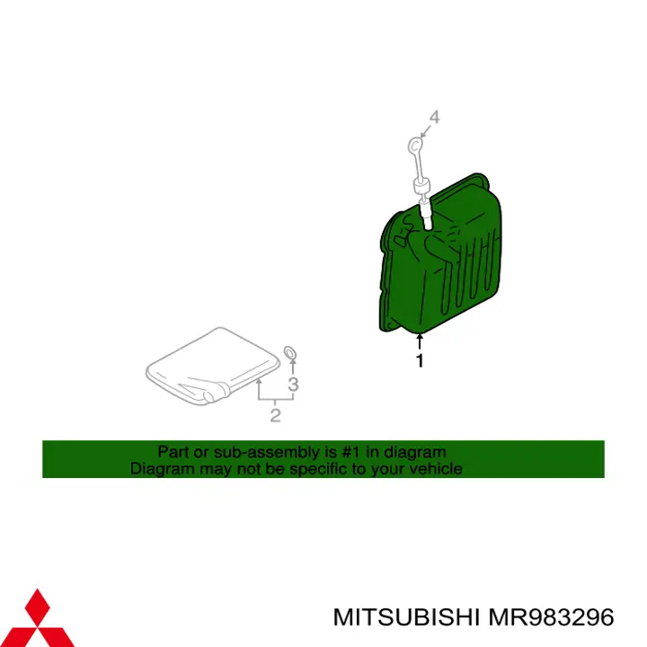 Cárter da Caixa Automática de Mudança Mitsubishi MR983296 preço, a partir de 124,84 USD