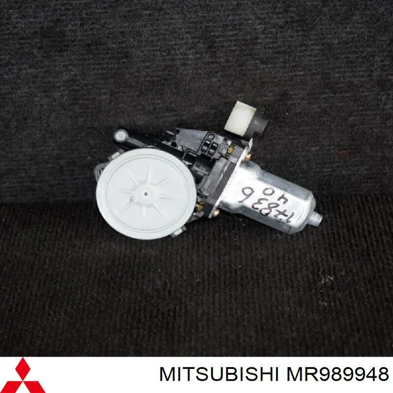 Motor de acionamento de vidro da porta traseira esquerda Mitsubishi MR989948 preço, a partir de 88,53 USD