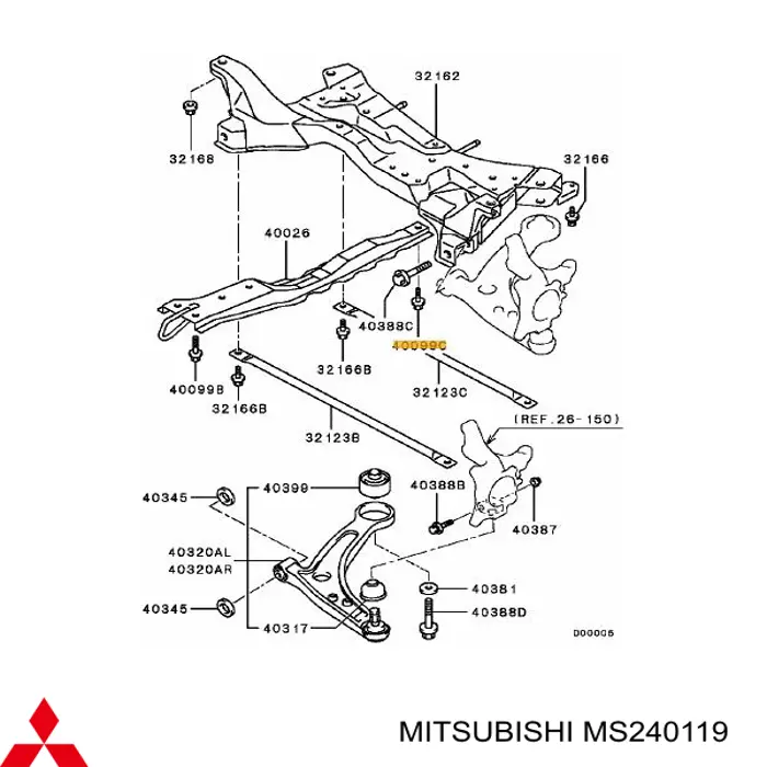  Mitsubishi MS240119 preço, a partir de  