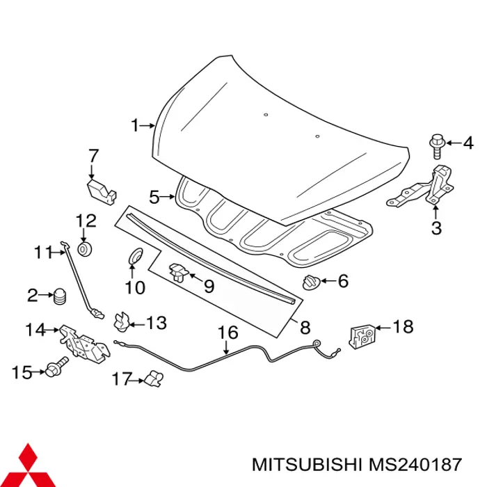 MS240187 Mitsubishi 