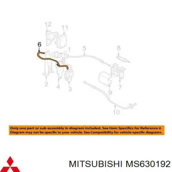  Mitsubishi MS630192 preço, a partir de 138,27 USD