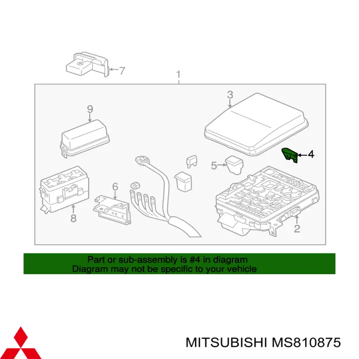 MS810875 Mitsubishi 