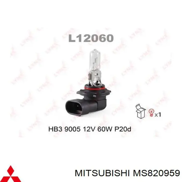 Lâmpada halógena, luzes máximas 9098113099 Toyota
