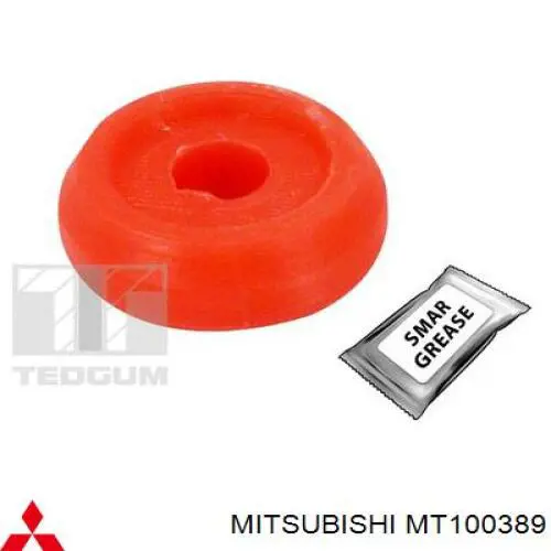 MT100389 Mitsubishi Arruela de bucha da haste de amortecedor traseiro