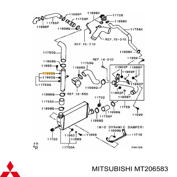 MT206583 Mitsubishi 
