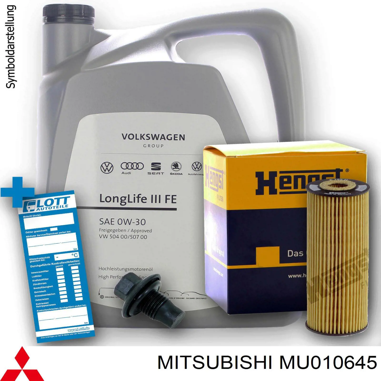 Tampão de panela de motor Mitsubishi MU010645 preço, a partir de 23,41 USD