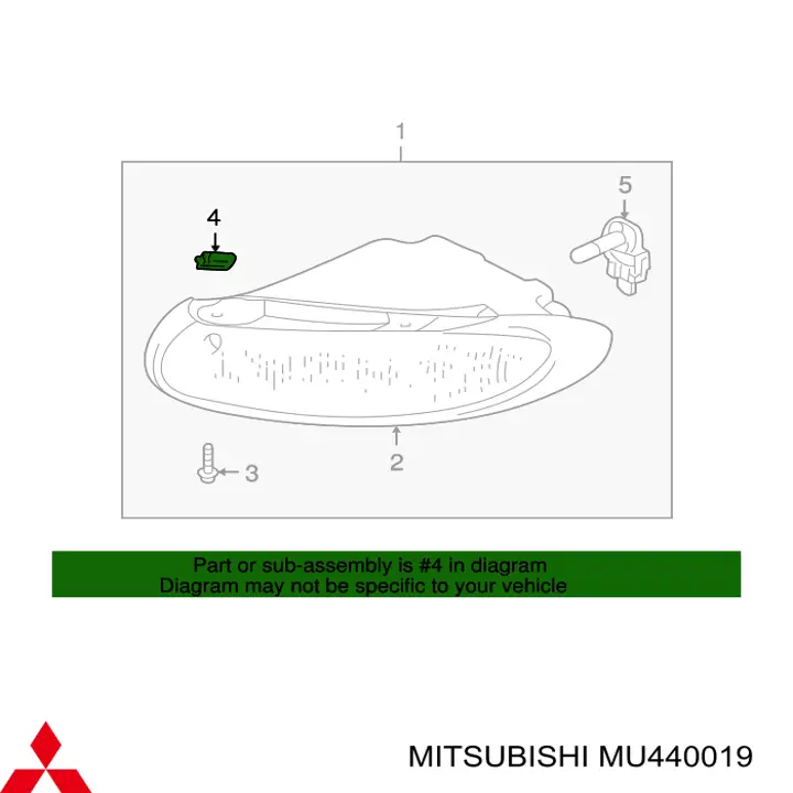  Mitsubishi MU440019 preço, a partir de 3,00 USD