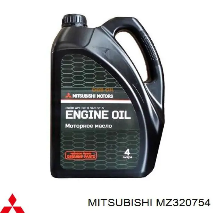 Óleo para motor Mitsubishi MZ320754 preço, a partir de 67,26 USD