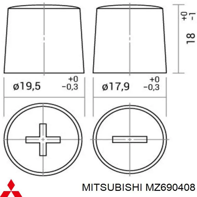 Bateria recarregável (PILHA) Mitsubishi MZ690408 preço, a partir de 282,45 USD