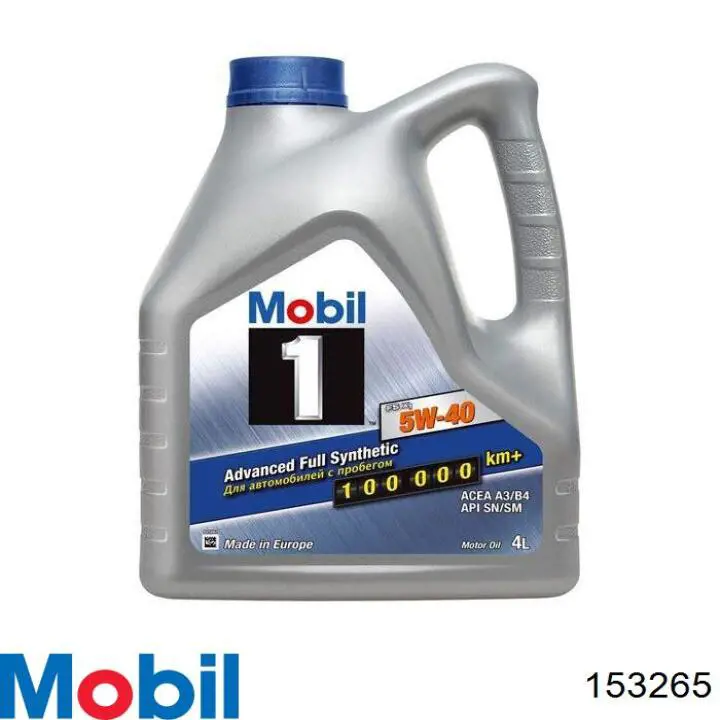 153265 Mobil Óleo para motor