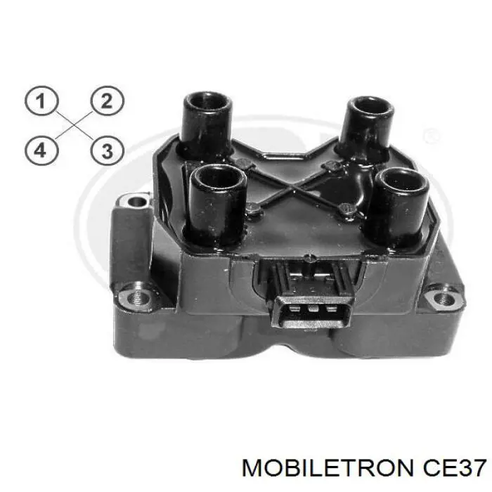 Compre CE37 Mobiletron Bobina de ignição