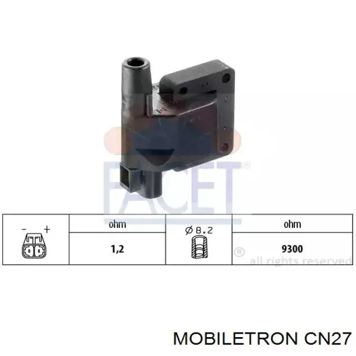 Compre CN27 Mobiletron Bobina de ignição