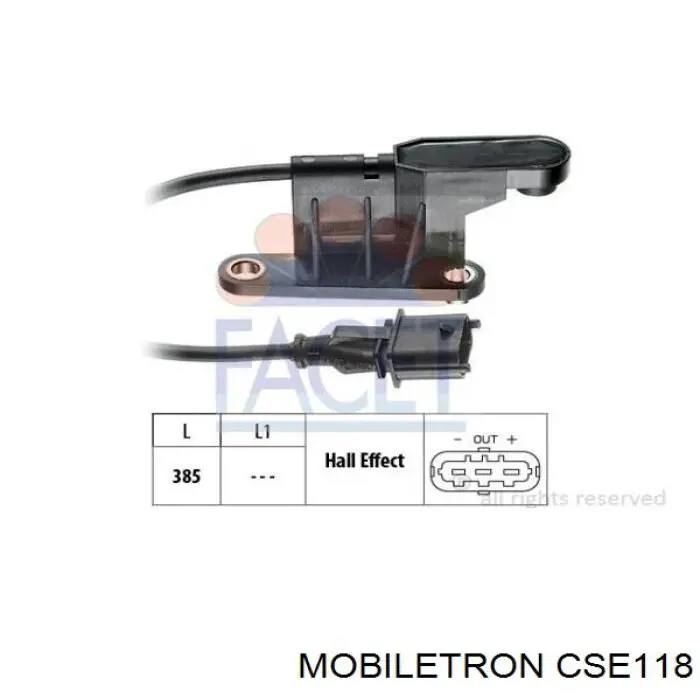 Sensor de posição da árvore distribuidora Mobiletron CSE118 preço, a partir de 30,86 USD