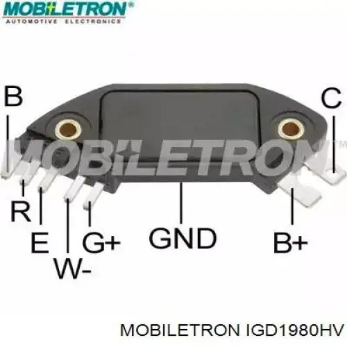 Compre IGD1980HV Mobiletron Módulo de ignição (comutador)